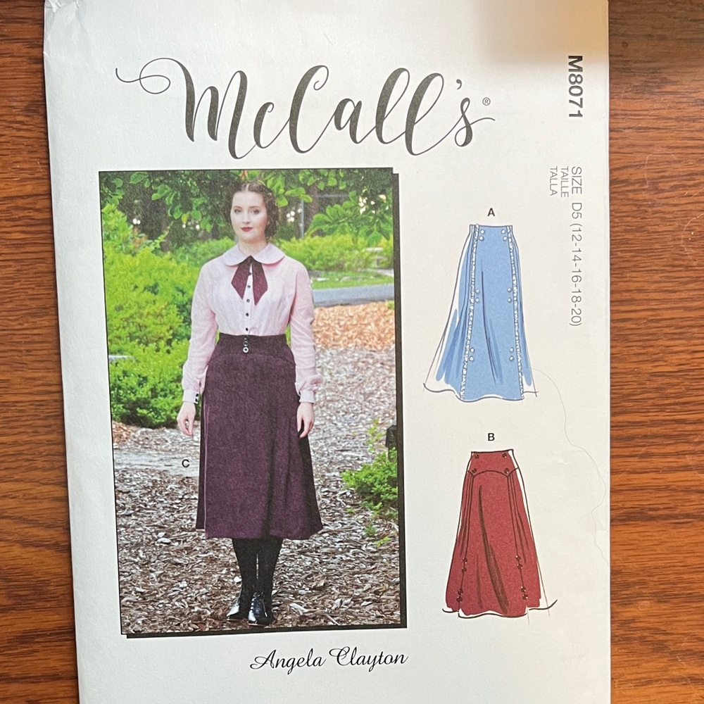 McCall's A-Line Women's Skirt Pattern